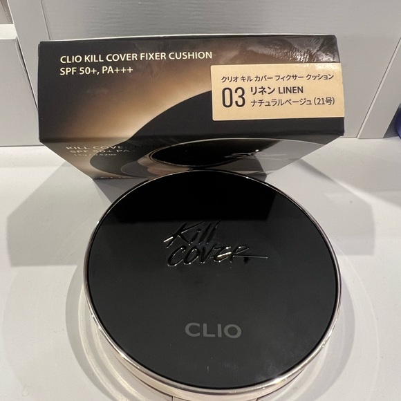 CLIO Kill Cover Fixer Cushion | Makeup Base and Fixer, Long Lasting - Picture 5 of 6